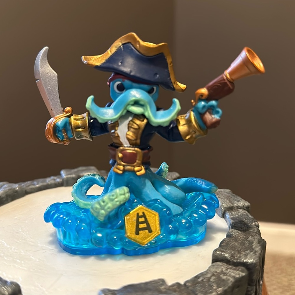 🎮Skylanders SWAP Force Wash Buckler “Eight Legs and No Pegs!”